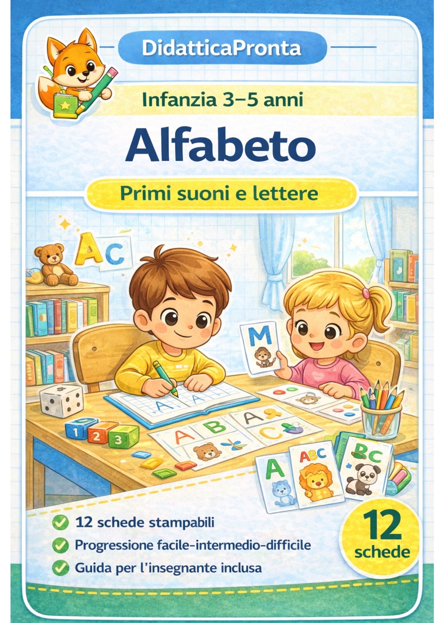 Alfabeto e suoni 1ª primaria – Primi suoni e lettere
