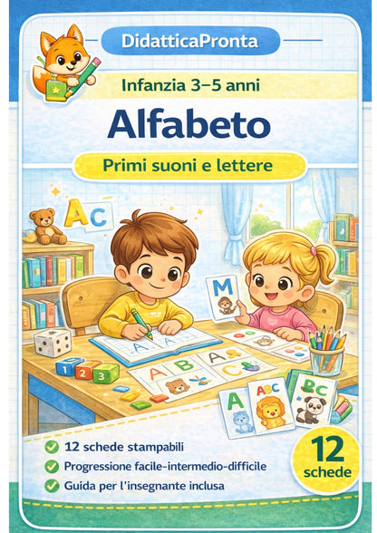 Alfabeto e suoni 1ª primaria – Primi suoni e lettere