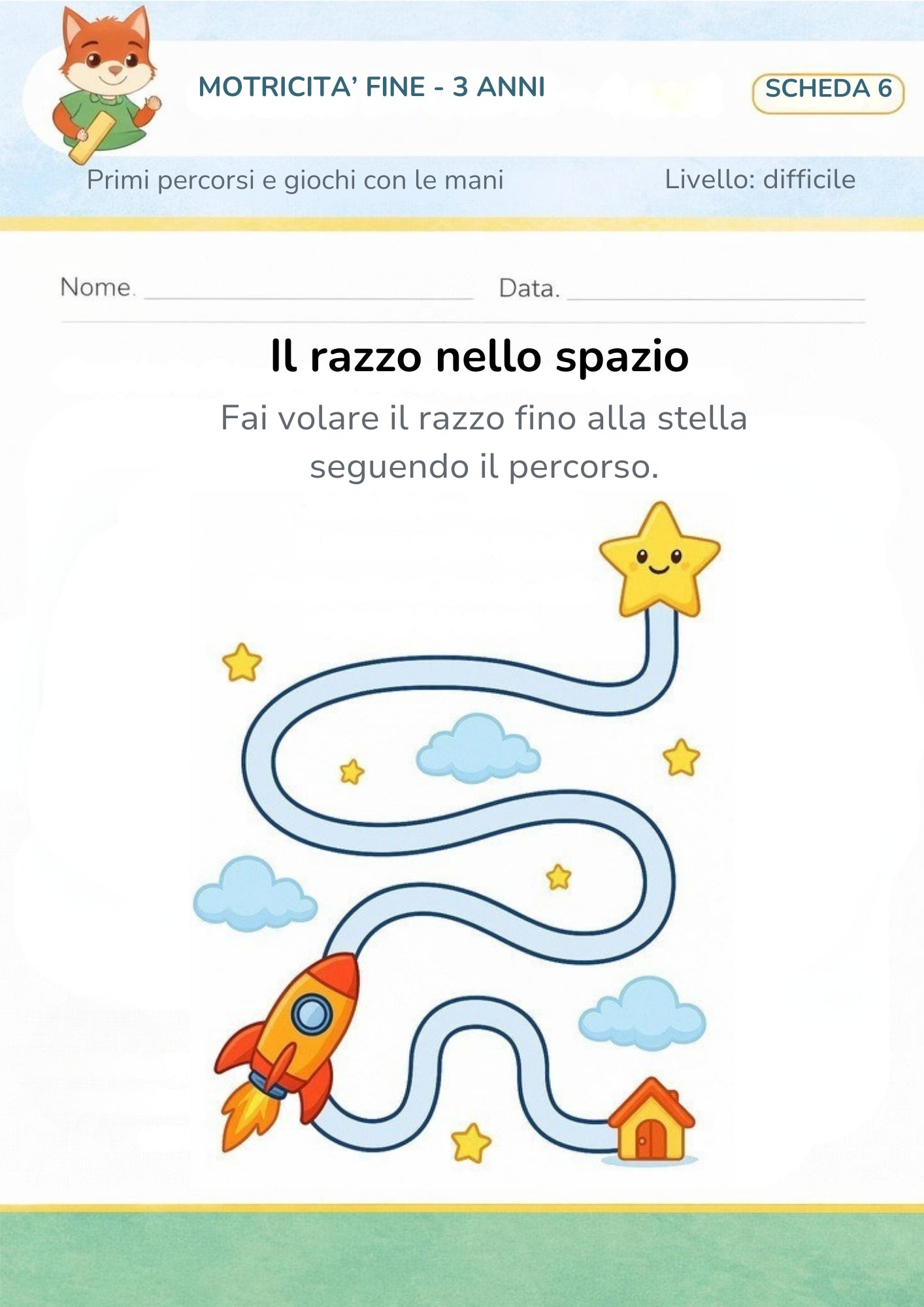 Motricità fine 3 anni – percorsi guidati e giochi con le mani