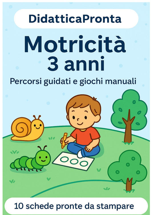 Motricità fine 3 anni – percorsi guidati e giochi con le mani