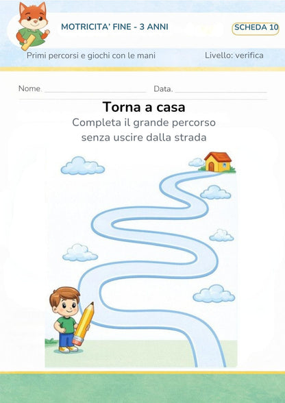Motricità fine 3 anni – percorsi guidati e giochi con le mani